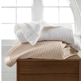 Cotton Natural Throw Blanket