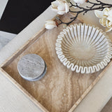 Dakota Travertine Tray