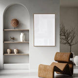 Blanc Curve Wall Art