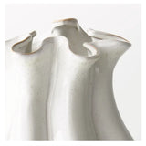 Curved Vase - White