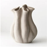 Curved Vase - Pewter