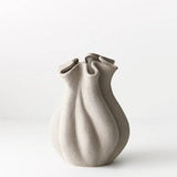 Curved Vase - Pewter