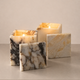 Namara Scented Stone Candle Jar With Lid