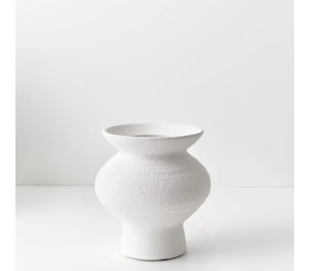 Ola vase - White