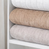 Roman Silk Velvet Throw - Latte