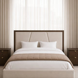 Mara Velvet Quilted Throw - Mocha