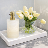 Blanc White Marble tray