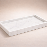 Blanc White Marble tray