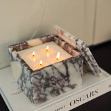 Namara Calacatta Stone Candle