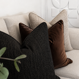 Hudson Cushion - Onyx