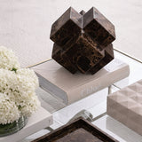 XL Marble Sculpture - Brown