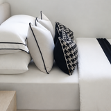 Royal Quilt Cover Set - Noir