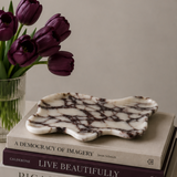 Calacatta Viola Sculpture Tray