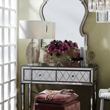 Chelsfield Wall Mirror Antique Silver