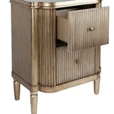 Oxford Bedside Table Antique Gold