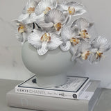 Lydia Pewter Orchid