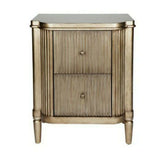 Oxford Bedside Table Antique Gold