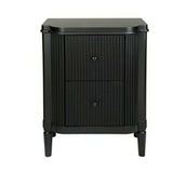 Oxford Bedside Table Black