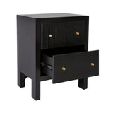 Serenade Bedside Table Black