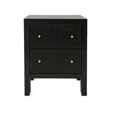 Serenade Bedside Table Black