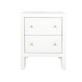 Serenade Bedside Table White