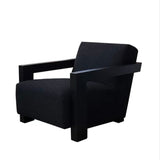 Leo Arm Chair - Boucle Black