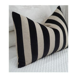 Stripe Black Cushion