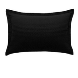 Luxor Quilted Pillowcase Noir