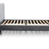 Milano Queen Bed Charcoal